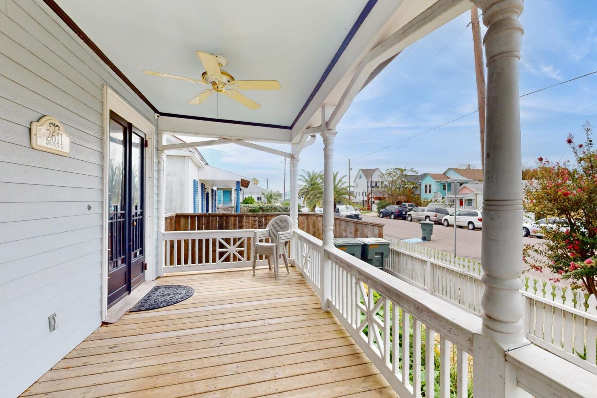 The Beachy & Charming Whale Galveston Exterior foto