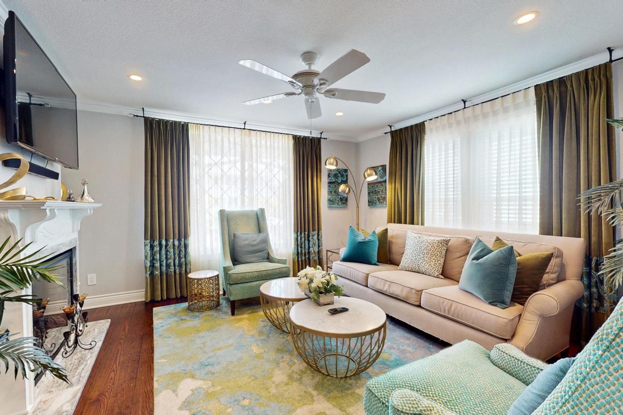 The Beachy & Charming Whale Galveston Quarto foto